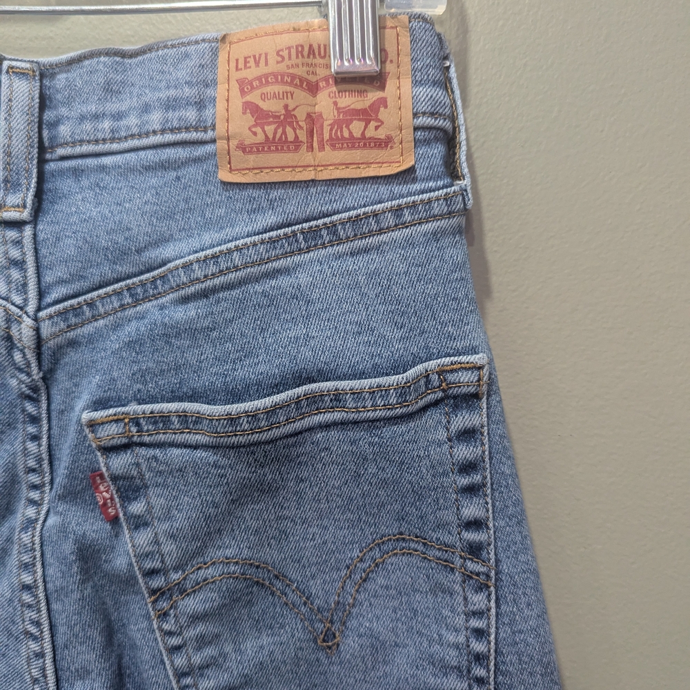 Levi's Men's Denim Blue Straight Jeans - Picture 4 of 5